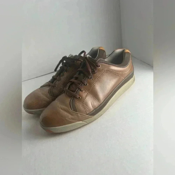 FOOTJOY FJ Contour Golf Casual Shoes Brown Leather-Size:10.5 M - Picture 7 of 9